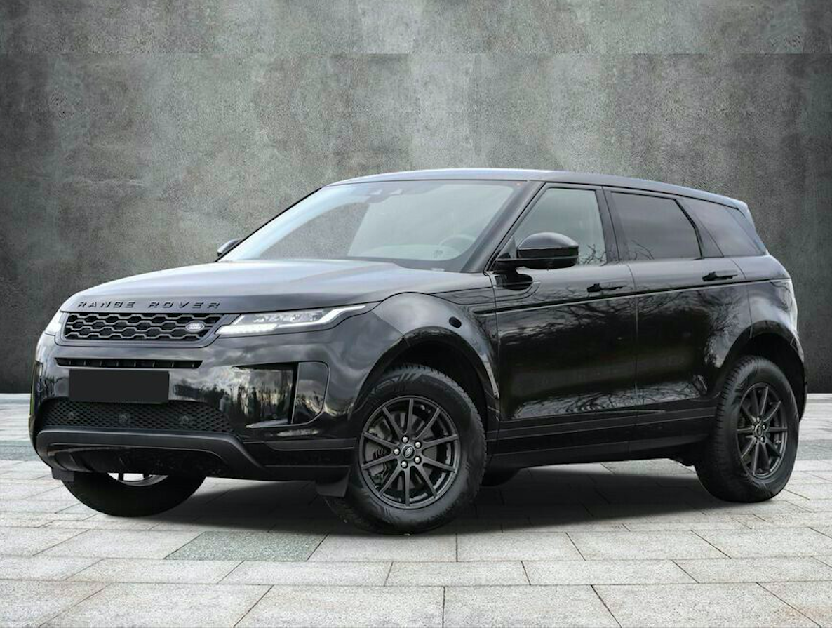 RANGE ROVER EVOQUE 180D AWD | předváděcí auto skladem | skvělá výbava | velká sleva | online prodej | online nákup | super cena | max výbava | černá metalíza | autoibuy.com